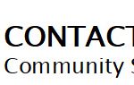 Contact Community Services